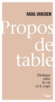 Produktbild: Propos de table : dialogue entre la vie et le corps