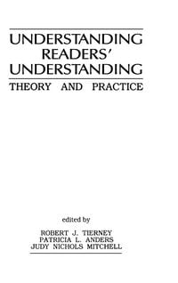Produktbild: Understanding Readers' Understanding