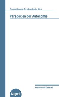 Produktbild: Paradoxien der Autonomie