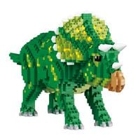 Produktbild: BALODY Dinosaurier: Triceratops, DIY Bausatz aus Miniblocks, Klemmbausteine