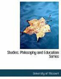 Produktbild: Studies. Philosophy and Education Series