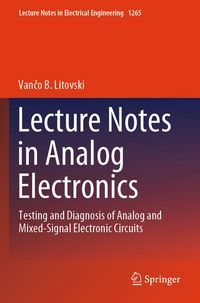 Produktbild: Lecture Notes in Analog Electronics