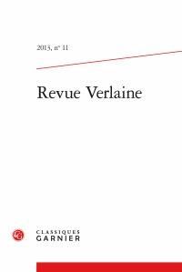 Produktbild: Revue Verlaine no 11 2013