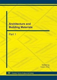 Produktbild: Architecture and Building Materials