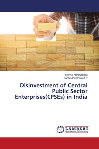 Produktbild: Disinvestment of Central Public Sector Enterprises(CPSEs) in India