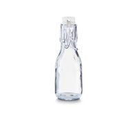 Neuetischkultur Glasflasche, transparent mit Bügelverschluss