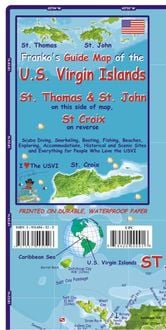 Bild vom Artikel U.S. Virgin Islands Dive Map and Fishcard vom Autor 
