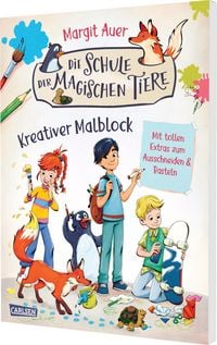 Produktbild: Die Schule der magischen Tiere Besch&auml;ftigung: Kreativer Malblock