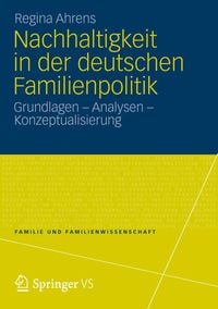 Produktbild: Nachhaltigkeit in der deutschen Familienpolitik