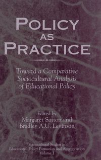 Produktbild: Policy as Practice