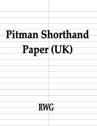Produktbild: Pitman Shorthand Paper (UK)