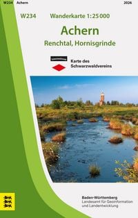 Produktbild: W234 Wanderkarte 1:25 000 Achern