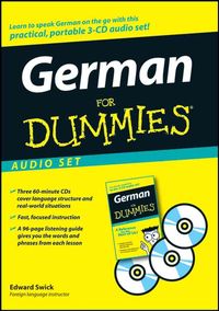 Produktbild: German for Dummies Audio Set