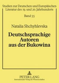 Produktbild: Deutschsprachige Autoren aus der Bukowina