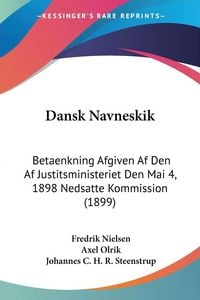 Produktbild: Dansk Navneskik