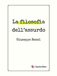 Produktbild: La filosofia dell'assurdo