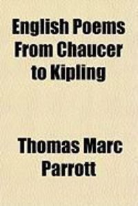 Produktbild: English Poems from Chaucer to Kipling