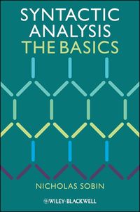 Produktbild: Syntactic Analysis