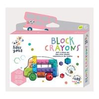 Produktbild: HAKUYOKA - Block-Wachsmalkreiden Schulbus