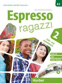 Produktbild: Espresso ragazzi 2. Lehr- und Arbeitsbuch mit DVD und Audio-CD - Schulbuchausgabe