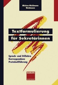 Produktbild: Textformulierung f&uuml;r Sekret&auml;rinnen