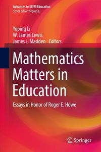 Produktbild: Mathematics Matters in Education