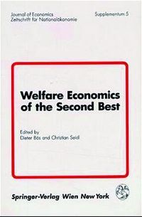 Produktbild: Welfare Economics of the Second Best