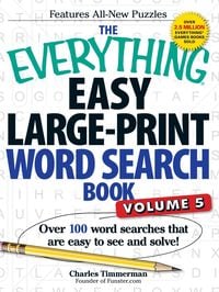 Produktbild: The Everything Easy Large-Print Word Search Book, Volume 5