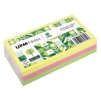 Produktbild: UPM Notes Haftnotizen Brillantmix gelb/pink/gr&uuml;n 125x75mm 3x 100 Blatt