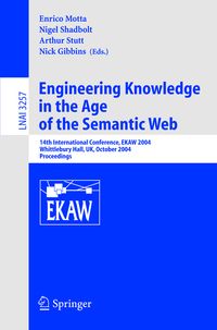 Produktbild: Engineering Knowledge in the Age of the Semantic Web