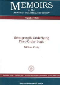Produktbild: Semigroups Underlying First-order Logic