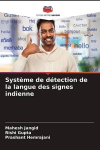 Produktbild: Syst&egrave;me de d&eacute;tection de la langue des signes indienne