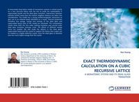 Produktbild: Exact Thermodynamic Calculation On a Cubic Recursive Lattice