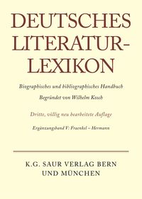 Produktbild: Deutsches Literatur-Lexikon / Fraenkel - Hermann