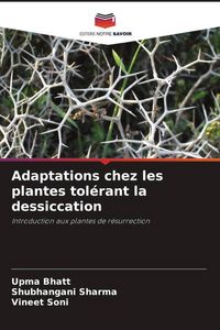 Produktbild: Adaptations chez les plantes tol&eacute;rant la dessiccation