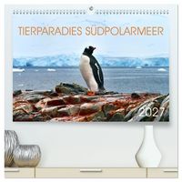 Produktbild: Tierparadies S&uuml;dpolarmeer (hochwertiger Premium Wandkalender 2027 DIN A2 quer), Kunstdruck in Hochglanz