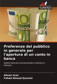 Produktbild: Preferenze del pubblico in generale per l'apertura di un conto in banca