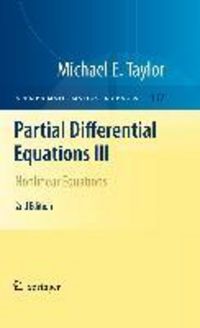 Produktbild: Partial Differential Equations III