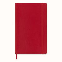 Produktbild: Moleskine Notizbuch Large/A5, Liniert, Soft Cover, Scharlachrot