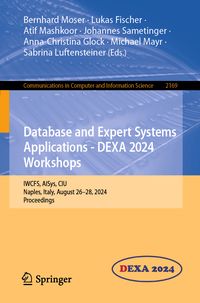 Produktbild: Database and Expert Systems Applications - DEXA 2024 Workshops