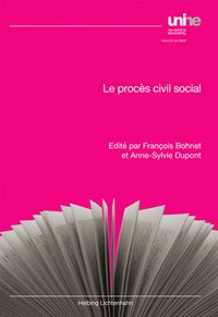 Produktbild: Le procès civil social