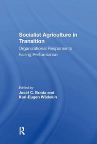 Produktbild: Brada, J: Socialist Agriculture In Transition