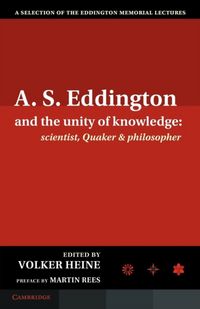 Produktbild: A.S. Eddington and the Unity of Knowledge