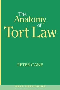 Produktbild: The Anatomy of Tort Law