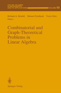 Produktbild: Combinatorial and Graph-Theoretical Problems in Linear Algebra