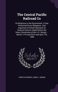 Produktbild: The Central Pacific Railroad Co