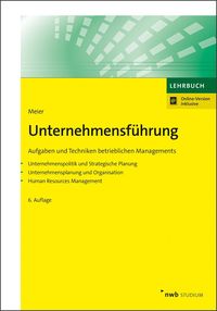 Bild vom Artikel Unternehmensführung vom Autor Harald Meier