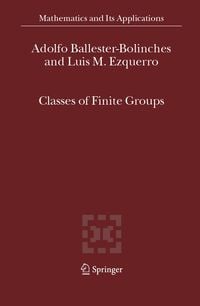 Produktbild: Classes of Finite Groups