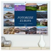 Produktbild: Fotoreise Europa, 12 Must-Visit-Orte von Nord- nach S&uuml;deuropa (hochwertiger Premium Wandkalender 2027 DIN A2 quer), Kunstdruck in Hochglanz