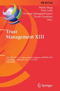 Produktbild: Trust Management XIII